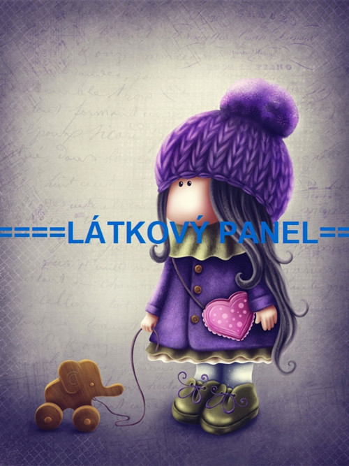 Bavlněný panel 30x40 cm - skladem — foto 1
