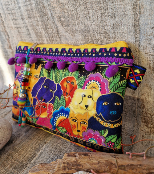 * etuje ~ taštička s pejsky Laurel Burch