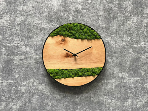 MECHOVÉ HODINY pr. 30cm OLŠE
