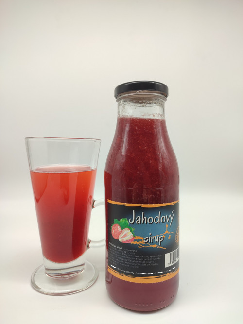 Jahodový sirup