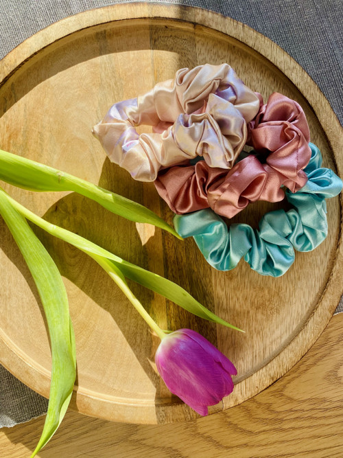 Sada scrunchie gumiček - střední velikost — foto 1