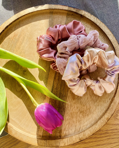 Sada scrunchie gumiček - střední velikost — foto 1