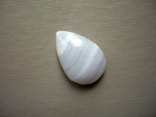Kabošon - chalcedon krajkový 20 mm, č.52f