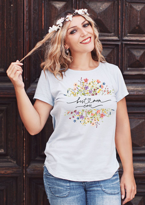 Dámské tričko "Best Mom Ever" — foto 1