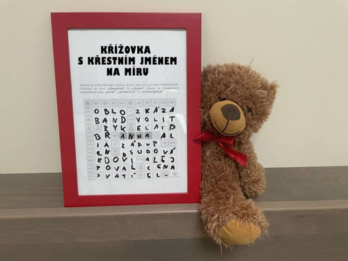 Křížovka na míru k jmeninám, PDF