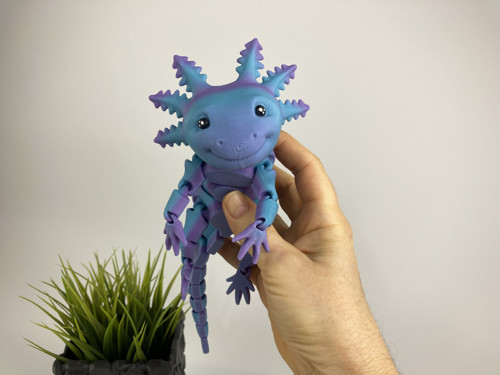 Axolotl L - 3D tisk — foto 1