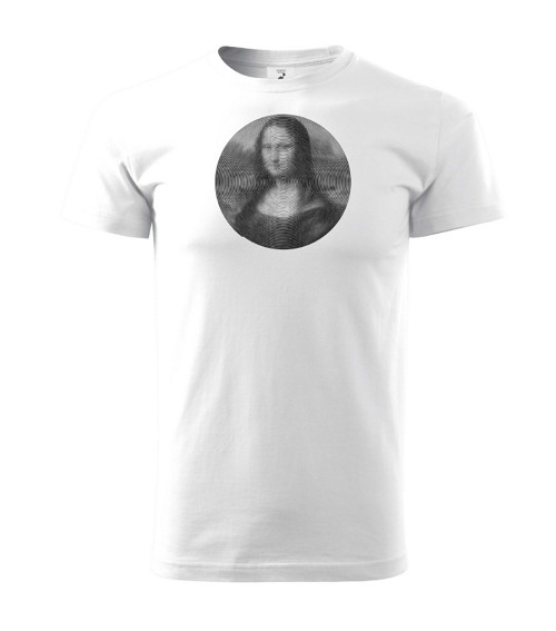 Tričko Optical Illusion Mona Lisa — foto 1