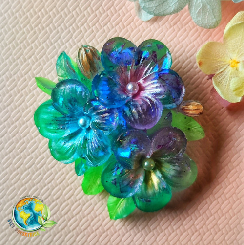 Brož "Flowers"