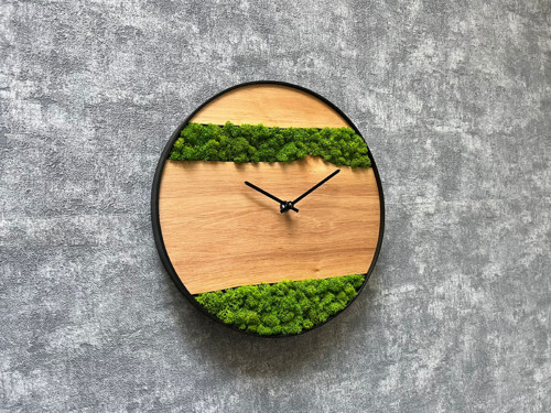 MECHOVÉ HODINY pr. 30cm OLŠE