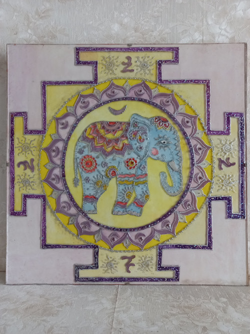 Sloní mandala — foto 1