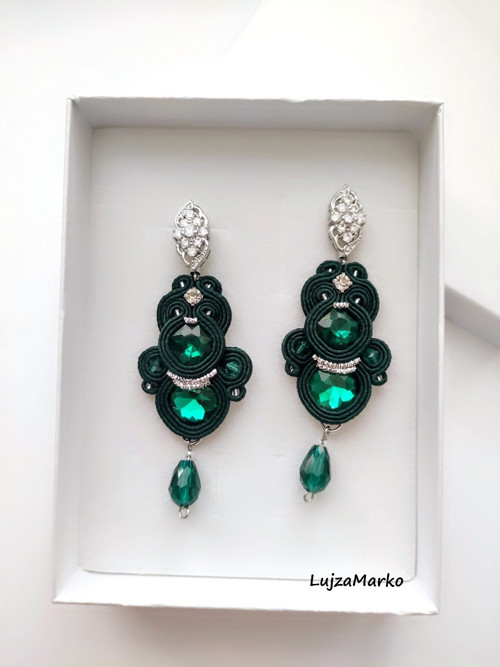 Amália soutache / sutaš náušnice