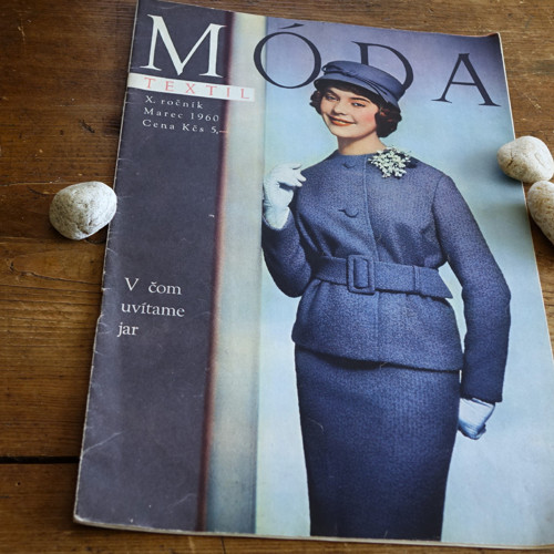Móda textil ... 4/1960 ... slovensky