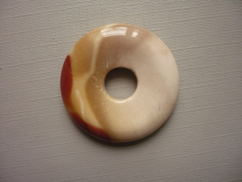 Donut 30 mm - jaspis mookait, č.15f