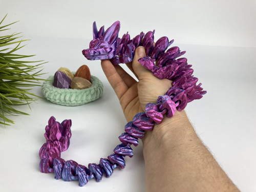 Velikonoční drak - 47cm, 3D tisk — foto 1