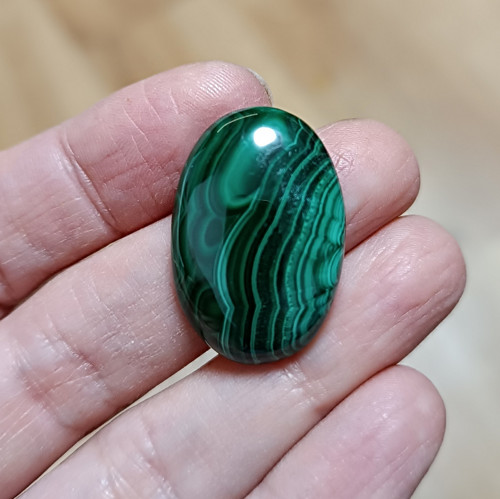 Malachit, ID 3572, 28x18 mm
