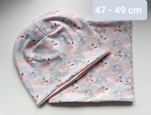 Set se s kytičkami 47 - 49 cm