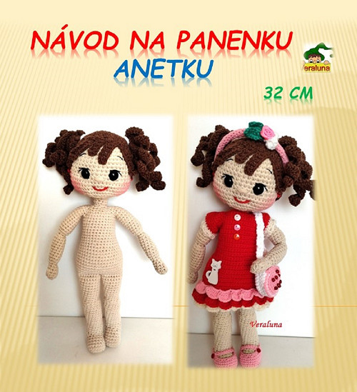 Návod na háčkovanou panenku