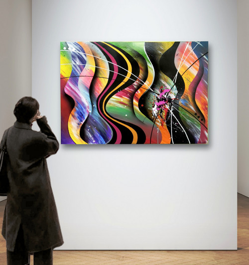 Abstrakce # 21 100/70 cm