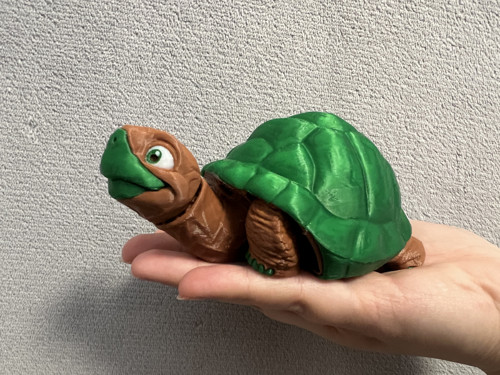Flexi Veselá Želvička - 10 cm - 3D tisk — foto 1