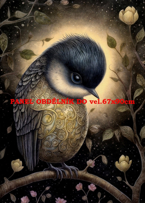 Bavlněný panel 18x25 cm - skladem