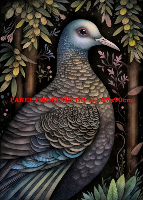 Bavlněný panel 18x25 cm - skladem — foto 1
