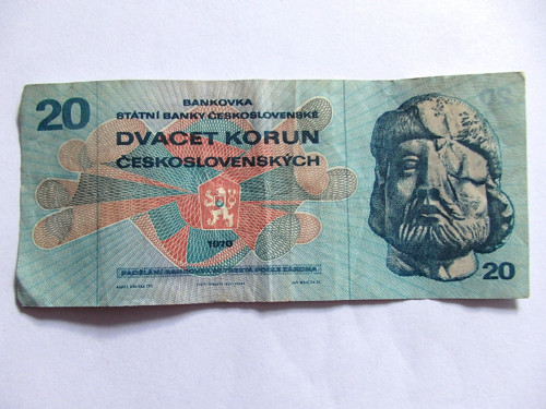 Dvacet korun - bankovka