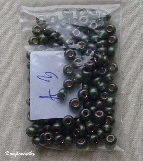 Korálek rokajl 4x2mm 10gramů