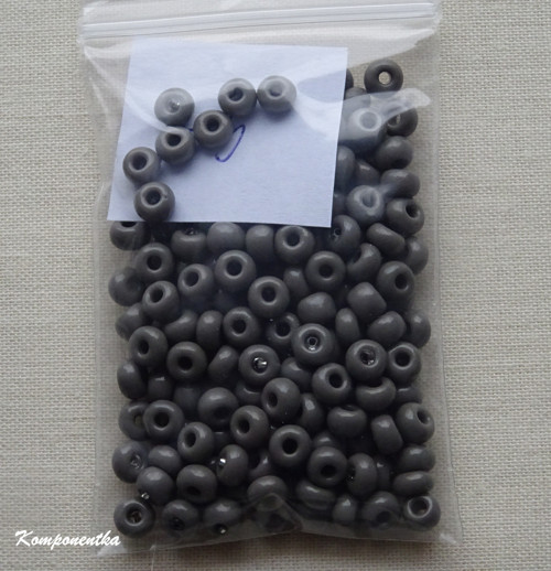Korálek rokajl 4x2mm 15gramů