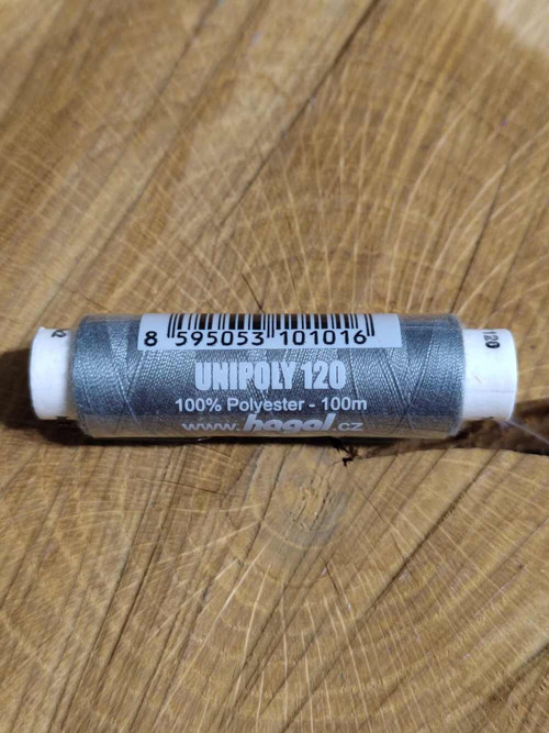 Polyesterové nitě Unipoly návin 100 m 865 Puritan