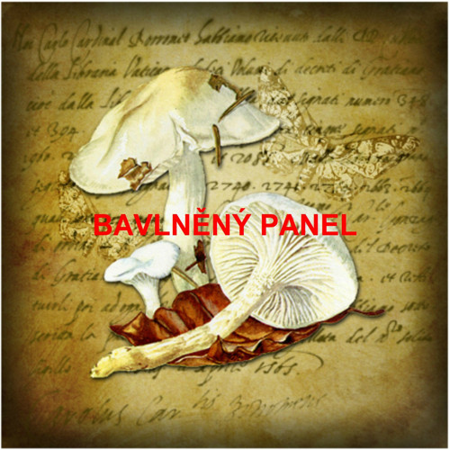 Bavlněný panel 15x15 cm - skladem
