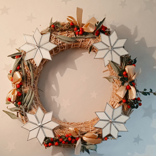 Zápichy - Adventní hvězda - 4 kusy