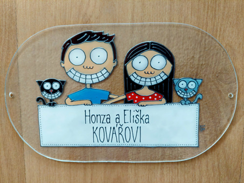 Jmenovka na dveře