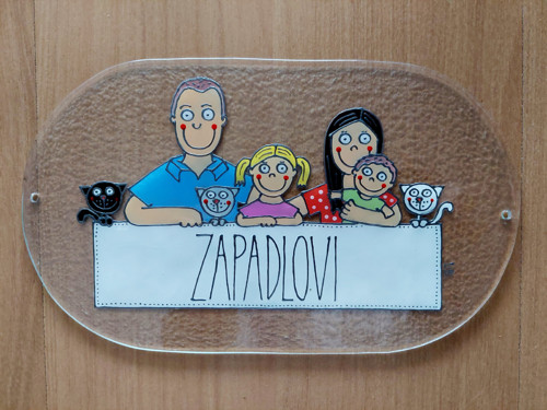 Jmenovka na dveře