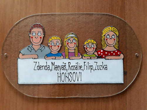 Jmenovka na dveře
