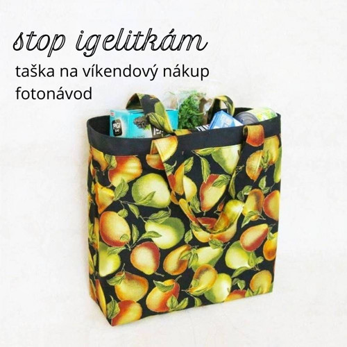 Stop igelitkám - taška pro víkendový nákup — foto 1