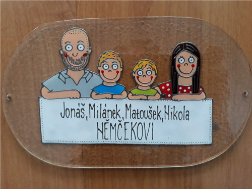 Jmenovka na dveře