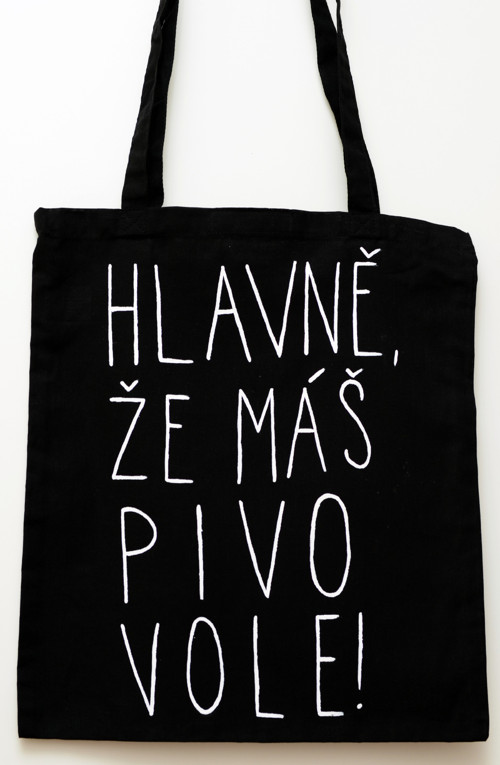 Pevná plátěná taška - Jirka Kára