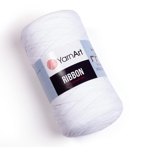 Příze Ribbon - bílá — foto 1