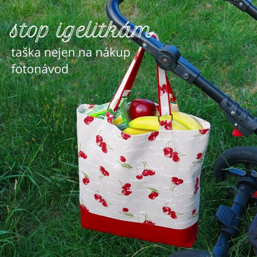 Stop igelitkám - Stela, taška nejen na nákup
