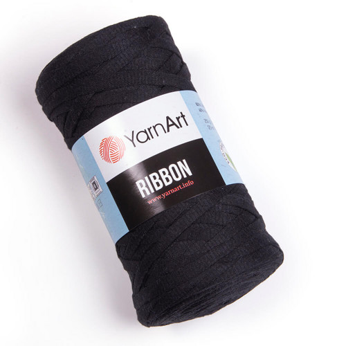 Příze Ribbon - černá — foto 1