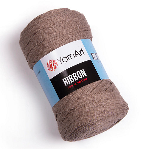 Příze Ribbon - světle hnědá — foto 1