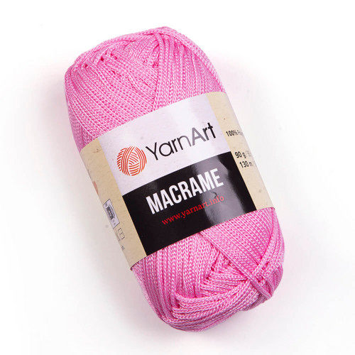 Příze Macrame - světle růžová — foto 1