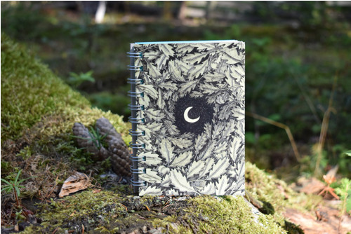 Notes větší Měsíc v listí