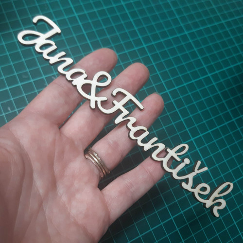 Jména na vaše dekorace