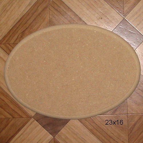 MDF ovál 23x16 cm — foto 1