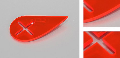 Brož z plexi DROP B01 — foto 1
