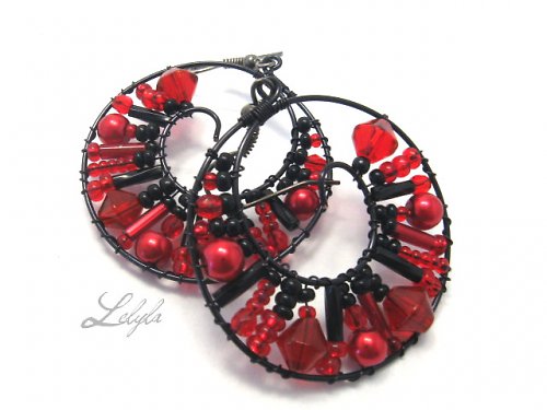 Kruhy - black&red — foto 1