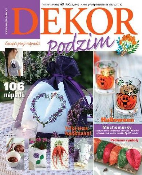 Podzimní číslo časopisu DEKOR — foto 1
