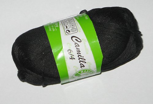 Příze Camilla 999 černá — foto 1