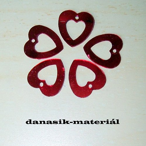 Červená Prázdná Srdíčka — foto 1